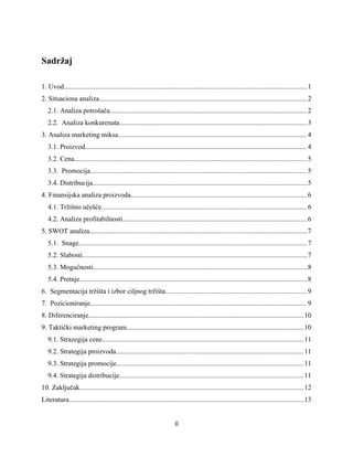 Istraživanje tržista kozmetičkih proizvoda