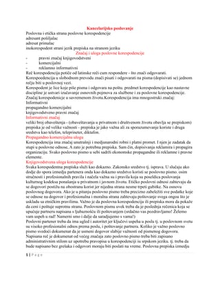 Kancelarijsko poslovanje – Pravni tehničar