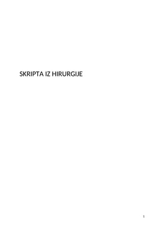Hirurgija (Skripta)