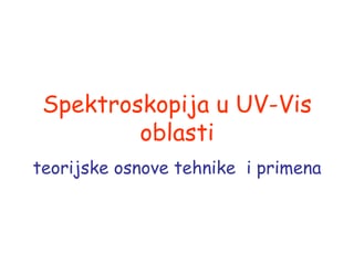 Spektroskopija