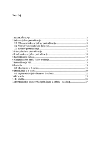 Algoritmi i strukture podataka