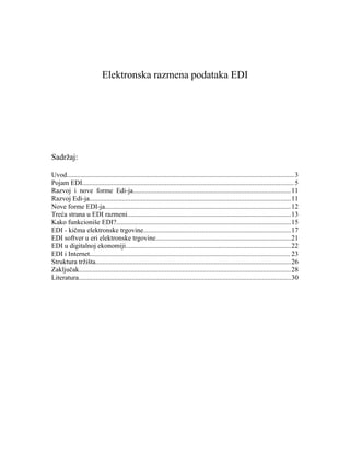 Elektronska razmena podataka EDI