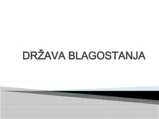 Država blagostanja