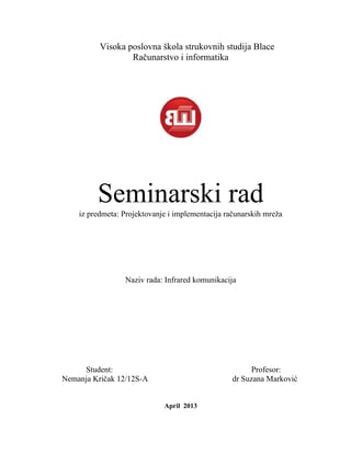 Infrared komunikacija