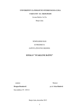 Efekat staklene baste