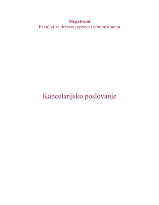 Kancelarijsko poslovanje