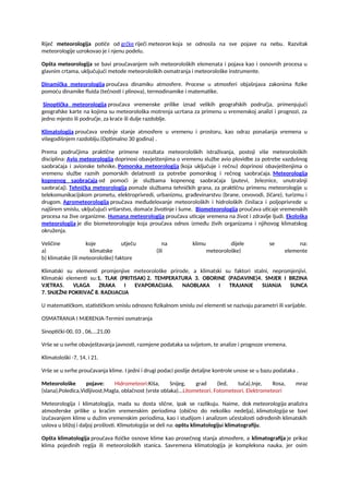 Opšta meteorologija