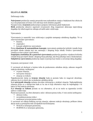 Upravljanje rizicima