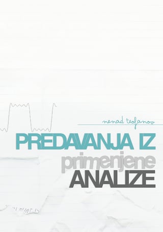 Predavanja iz primenjene analize