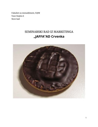 Marketing preduzeca Jaffa Crvenka