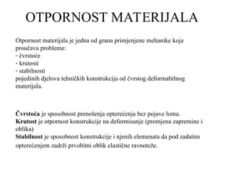 Otpornost materijala