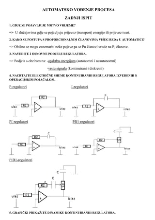 Automatsko vodenje procesa