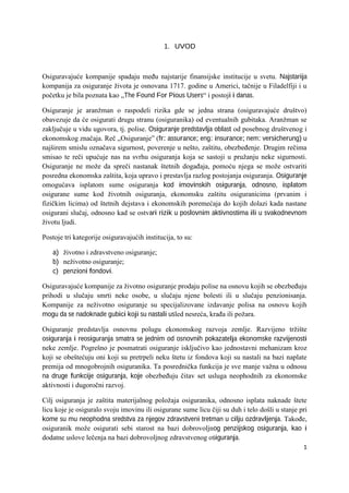 Osiguravajuće kompanije