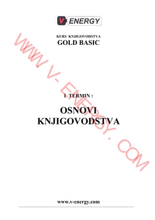 Osnove knjigovodstva