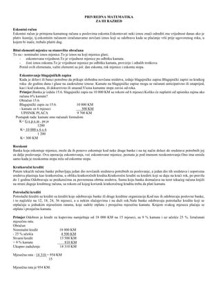 Privredna matematika