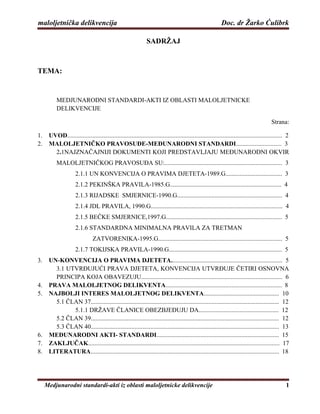 Međunarodna delikvencija