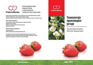 Tehnologija proizvodnje jagode