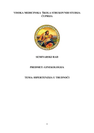 Hipertenzija u trudnoci