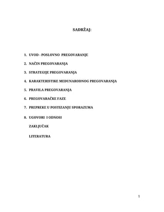 Poslovno pregovaranje