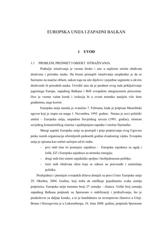 Europska unija i zapadni Balkan