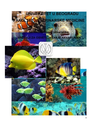 Uredjaji za osvetljavanje akvarijuma