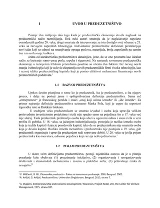 Uvod u preduzetništvo