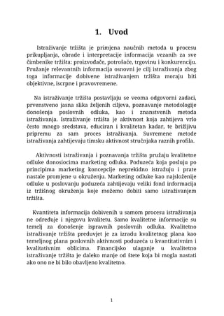 Istraživanje tržišta