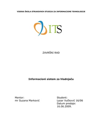 Informacioni sistem za hladnjaču