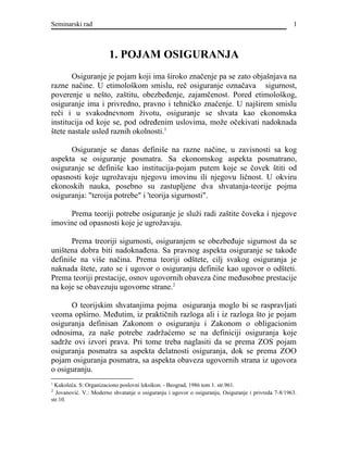 Osiguranje u bankarskim poslovima