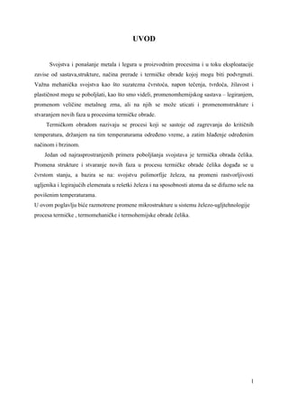 Termicka obrada celika