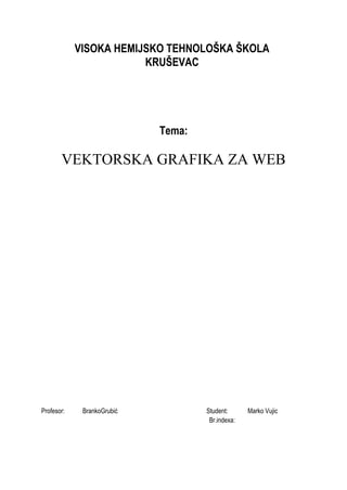 Vektorska grafika za web