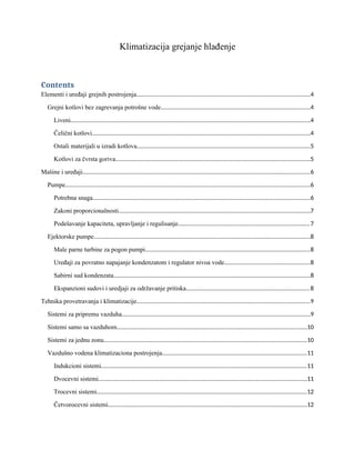 Klimatizacija grejanje hlađenje