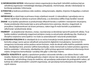 Informacioni sistemi