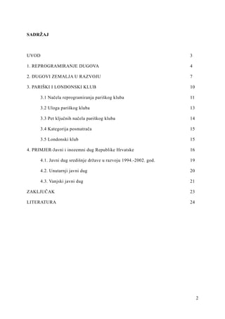 Reprogramiranje dugova