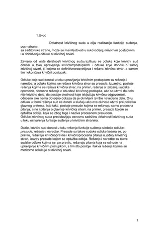 Presuda u krivicnom postupku