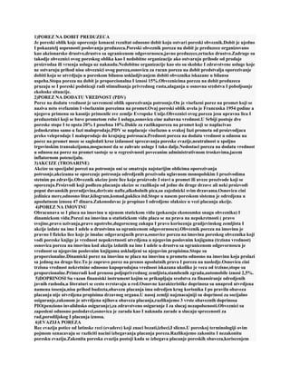 Porezi (II kolokvijum)