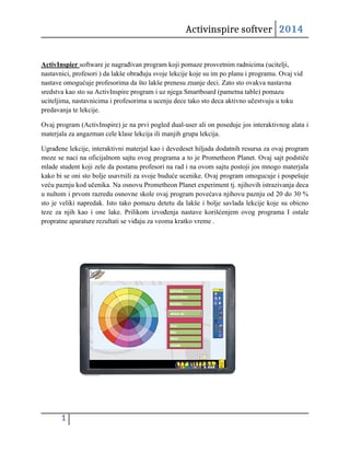 Activinspire softver