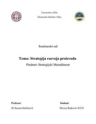 Pojam i suština strategijskog menadžmenta