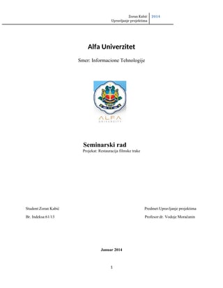 Restauracija filmske trake