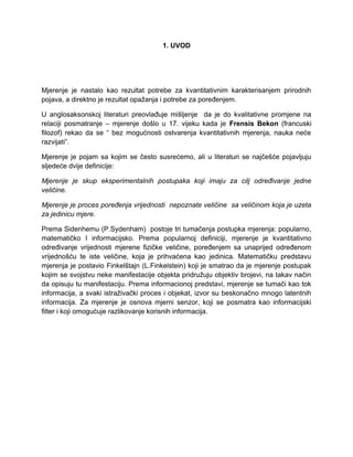 Osnove merenja i merni instrumenti