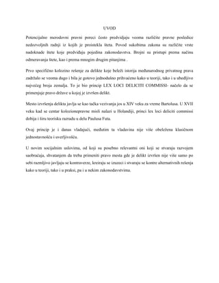 Lex loci deliciti commissi