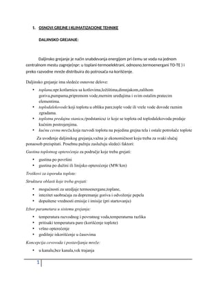 Osnovi grejne i klimatizacione tehnike