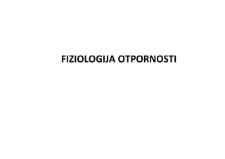 Fiziologija otpornosti