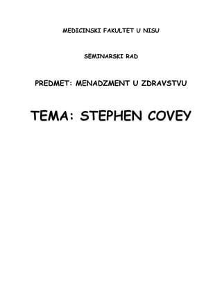 Stephen Covey