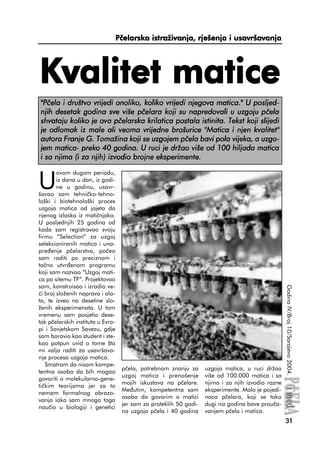 Kvalitet matice