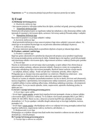 Krivicno procesno pravo