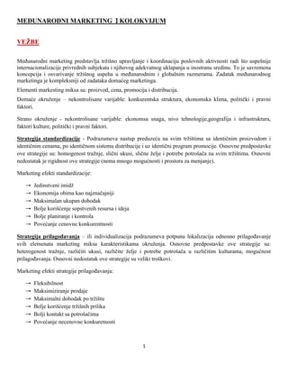 Medjunarodni marketing