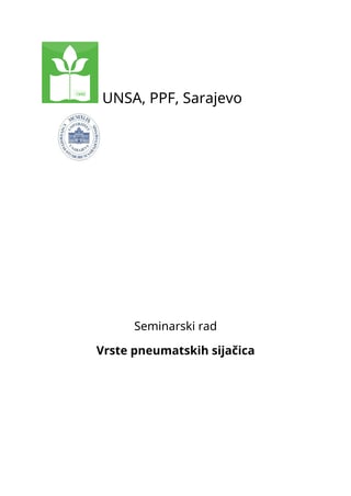 Vrste pneumatskih sijačica