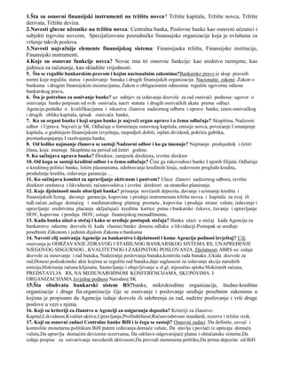 Bankarsko pravo i hartije  od vrijednosti