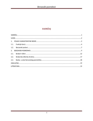 Berzanski posrednici